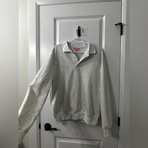 089. Edikted Gray Crewneck Women's Top